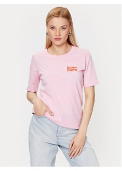 b.young T-Shirt 20813337 Różowy Regular Fit ze sklepu MODIVO w kategorii Bluzki damskie - zdjęcie 168506055