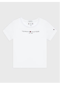 Tommy Hilfiger T-Shirt Essential KG0KG06585 Biały Regular Fit ze sklepu MODIVO w kategorii T-shirty chłopięce - zdjęcie 168506058