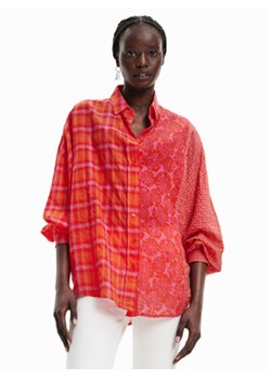 Desigual Koszula Ely 23SWCW02 Pomarańczowy Relaxed Fit ze sklepu MODIVO w kategorii Koszule damskie - zdjęcie 168506088