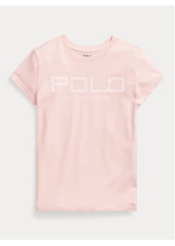 Polo Ralph Lauren T-Shirt 313890291001 Różowy Regular Fit ze sklepu MODIVO w kategorii Bluzki dziewczęce - zdjęcie 168506318