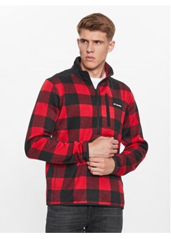 Columbia Polar Sweater Weather™ II Printed Half Zip Czerwony Regular Fit ze sklepu MODIVO w kategorii Bluzy męskie - zdjęcie 168506328