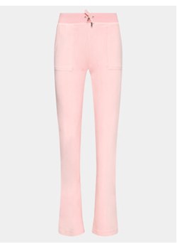 Juicy Couture Spodnie dresowe Del Ray JCAP180 Różowy Regular Fit ze sklepu MODIVO w kategorii Spodnie damskie - zdjęcie 168506355
