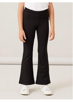 NAME IT Spodnie materiałowe 13177337 Czarny Bootcut Fit ze sklepu MODIVO w kategorii Spodnie dziewczęce - zdjęcie 168506627