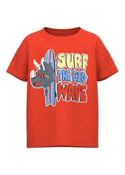 NAME IT T-Shirt 13216933 Pomarańczowy Regular Fit ze sklepu MODIVO w kategorii T-shirty chłopięce - zdjęcie 168506958