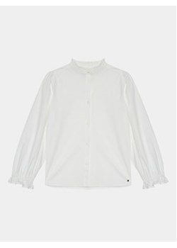 Tommy Hilfiger Koszula KG0KG07831 D Biały Relaxed Fit ze sklepu MODIVO w kategorii Bluzki dziewczęce - zdjęcie 168507029