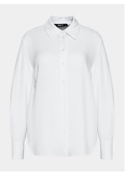 Gina Tricot Koszula 19697 Biały Regular Fit ze sklepu MODIVO w kategorii Koszule damskie - zdjęcie 168507198
