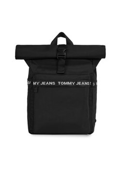 Tommy Jeans Plecak Tjm Essential Rolltop Bp AM0AM11176 Czarny ze sklepu MODIVO w kategorii Plecaki - zdjęcie 168507479