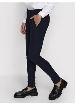 Kaffe Spodnie materiałowe Jillian Sofie 10550504 Granatowy Slim Fit ze sklepu MODIVO w kategorii Spodnie damskie - zdjęcie 168507648