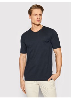 Boss T-Shirt Terry 01 50468348 Granatowy Regular Fit ze sklepu MODIVO w kategorii T-shirty męskie - zdjęcie 168507697