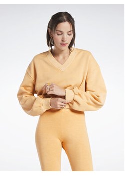 Reebok Bluza Reebok Classics Natural Dye Sweatshirt HS4739 Pomarańczowy Cropped Fit ze sklepu MODIVO w kategorii Bluzy damskie - zdjęcie 168507805