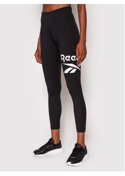 Reebok Legginsy Identity Logo GL2547 Czarny Slim Fit ze sklepu MODIVO w kategorii Spodnie damskie - zdjęcie 168508809