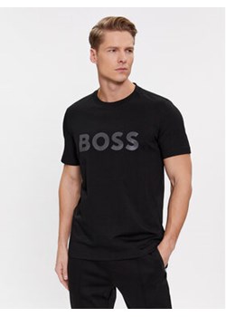 Boss T-Shirt Mirror 1 50506363 Czarny Regular Fit ze sklepu MODIVO w kategorii T-shirty męskie - zdjęcie 168508815