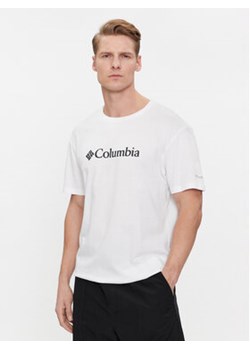 Columbia T-Shirt Csc Basic Logo 1680053 Biały Regular Fit ze sklepu MODIVO w kategorii T-shirty męskie - zdjęcie 168509047