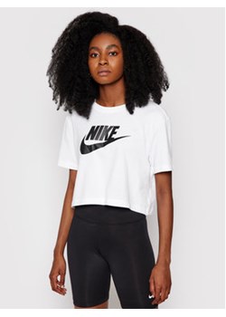Nike T-Shirt Sportswear Essential BV6175 Biały Loose Fit ze sklepu MODIVO w kategorii Bluzki damskie - zdjęcie 168509149