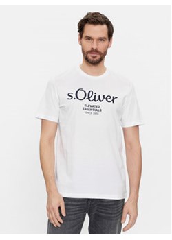 s.Oliver T-Shirt 2139909 Biały Regular Fit ze sklepu MODIVO w kategorii T-shirty męskie - zdjęcie 168509975