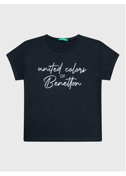 United Colors Of Benetton T-Shirt 3I1XC10AJ Czarny Regular Fit ze sklepu MODIVO w kategorii T-shirty chłopięce - zdjęcie 168510065