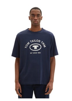 Tom Tailor T-Shirt 1035618 Granatowy Regular Fit ze sklepu MODIVO w kategorii T-shirty męskie - zdjęcie 168510459