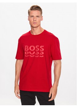 Boss T-Shirt 50495876 Czerwony Regular Fit ze sklepu MODIVO w kategorii T-shirty męskie - zdjęcie 168510495