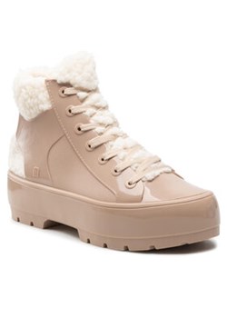 Melissa Botki Fluffy Sneaker Ad 33318 Beżowy ze sklepu MODIVO w kategorii Workery damskie - zdjęcie 168510927