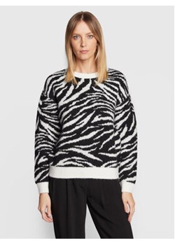 NAF NAF Sweter Mzebra THNU53 Czarny Regular Fit ze sklepu MODIVO w kategorii Swetry damskie - zdjęcie 168511187