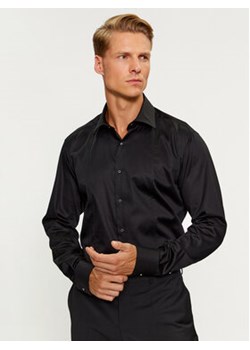 KARL LAGERFELD Koszula 605036 534602 Czarny Modern Fit ze sklepu MODIVO w kategorii Koszule męskie - zdjęcie 168511439