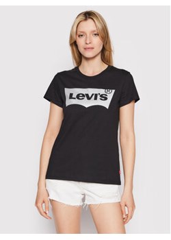 Levi's® T-Shirt The Perfect 17369-0483 Czarny Regular Fit ze sklepu MODIVO w kategorii Bluzki damskie - zdjęcie 168512395