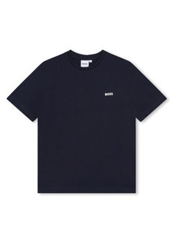 Boss T-Shirt J25P23 S Granatowy Regular Fit ze sklepu MODIVO w kategorii T-shirty chłopięce - zdjęcie 168512618
