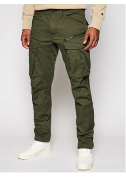 G-Star Raw Spodnie materiałowe Rovic D02190-5126-6059 Zielony Tapered Fit ze sklepu MODIVO w kategorii Spodnie męskie - zdjęcie 168512645