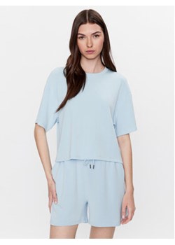 Moss Copenhagen T-Shirt 17525 Niebieski Basic Fit ze sklepu MODIVO w kategorii Bluzki damskie - zdjęcie 168512695