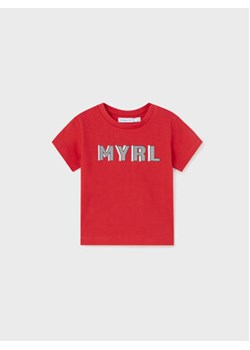 Mayoral T-Shirt 106 Czerwony Regular Fit ze sklepu MODIVO w kategorii Koszulki niemowlęce - zdjęcie 168513288