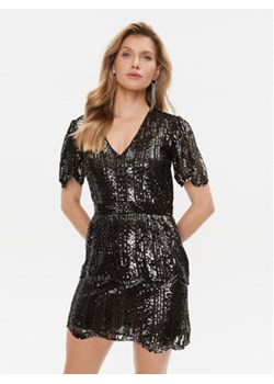 TWINSET Sukienka koktajlowa 232TT2050 Czarny Regular Fit ze sklepu MODIVO w kategorii Sukienki - zdjęcie 168513536