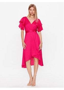 DKNY Sukienka koktajlowa DD3F7613 Różowy Slim Fit ze sklepu MODIVO w kategorii Sukienki - zdjęcie 168513687