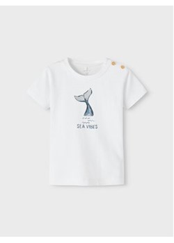 NAME IT T-Shirt 13215693 Biały Regular Fit ze sklepu MODIVO w kategorii Koszulki niemowlęce - zdjęcie 168513788