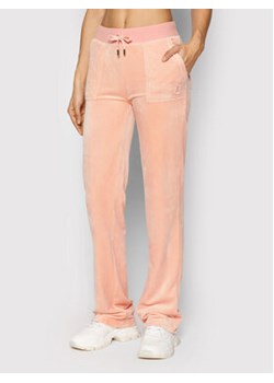 Juicy Couture Spodnie dresowe Del Ray JCAP180 Różowy Regular Fit ze sklepu MODIVO w kategorii Spodnie damskie - zdjęcie 168514139
