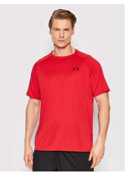 Under Armour Koszulka techniczna Tech™ 2.0 1345317 Czerwony Regular Fit ze sklepu MODIVO w kategorii T-shirty męskie - zdjęcie 168514175