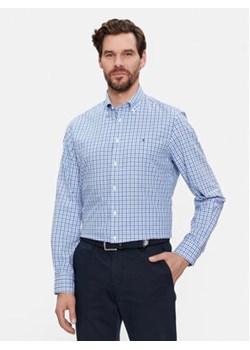 Tommy Hilfiger Koszula Cl W-Oxford Check Rf Shirt MW0MW34019 Niebieski Regular Fit ze sklepu MODIVO w kategorii Koszule męskie - zdjęcie 168514839