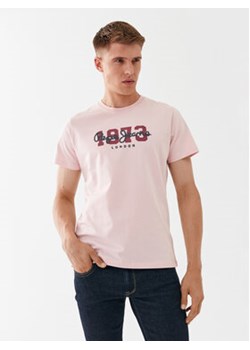 Pepe Jeans T-Shirt Wolf PM508953 Różowy Regular Fit ze sklepu MODIVO w kategorii T-shirty męskie - zdjęcie 168515189