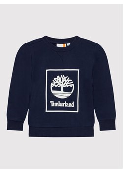 Timberland Bluza T25T58 D Granatowy Regular Fit ze sklepu MODIVO w kategorii Bluzy chłopięce - zdjęcie 168516118