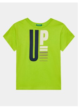 United Colors Of Benetton T-Shirt 3I1XC10HE Zielony Regular Fit ze sklepu MODIVO w kategorii T-shirty chłopięce - zdjęcie 168516236