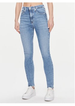 Calvin Klein Jeans Jeansy J20J221226 Niebieski Skinny Fit ze sklepu MODIVO w kategorii Jeansy damskie - zdjęcie 168516736