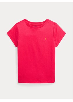 Polo Ralph Lauren T-Shirt 312833549056 Różowy Regular Fit ze sklepu MODIVO w kategorii Bluzki dziewczęce - zdjęcie 168516746