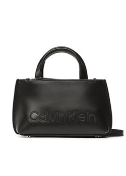 Calvin Klein Torebka Ck Set Mini Tote K60K610167 Czarny ze sklepu MODIVO w kategorii Torby Shopper bag - zdjęcie 168517165