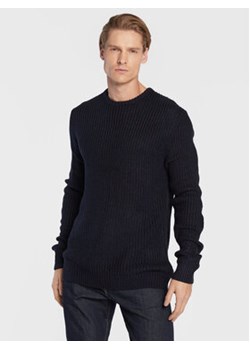 Brave Soul Sweter MK-181BINARYO Granatowy Regular Fit ze sklepu MODIVO w kategorii Swetry męskie - zdjęcie 168517388