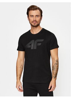 4F T-Shirt 4FAW23TTSHM0877 Czarny Regular Fit ze sklepu MODIVO w kategorii T-shirty męskie - zdjęcie 168517988