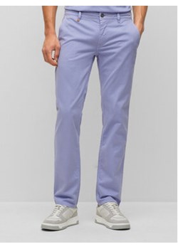 Boss Spodnie materiałowe 50470813 Fioletowy Slim Fit ze sklepu MODIVO w kategorii Spodnie męskie - zdjęcie 168518067