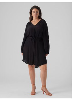 Vero Moda Curve Sukienka codzienna 10297334 Czarny Regular Fit ze sklepu MODIVO w kategorii Sukienki - zdjęcie 168518159