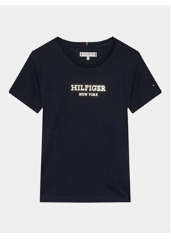 Tommy Hilfiger T-Shirt Monotype KG0KG07715 D Granatowy Regular Fit ze sklepu MODIVO w kategorii T-shirty chłopięce - zdjęcie 168518225