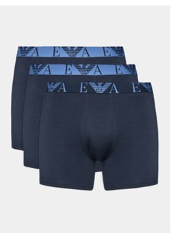 Emporio Armani Underwear Komplet 3 par bokserek 111473 3F715 40035 Granatowy ze sklepu MODIVO w kategorii Majtki męskie - zdjęcie 168518587