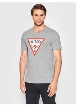 Guess T-Shirt M2YI71 I3Z11 Szary Slim Fit ze sklepu MODIVO w kategorii T-shirty męskie - zdjęcie 168518856