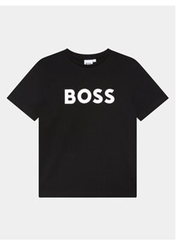 Boss T-Shirt J25P24 M Czarny Regular Fit ze sklepu MODIVO w kategorii T-shirty chłopięce - zdjęcie 168518919